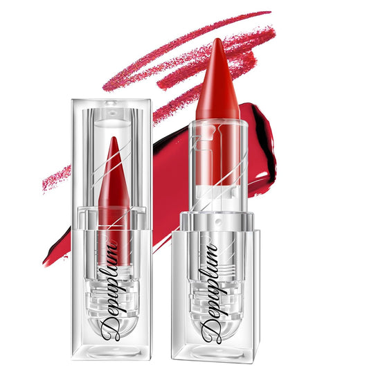 Dark Red Lipstick Gradient Matte Lipsticks Lip Liner Combo Set for Women Waterproof Long Lasting Lip Stick Pencil Cream Lip Liner and Lipstick Combo Makeup, E3