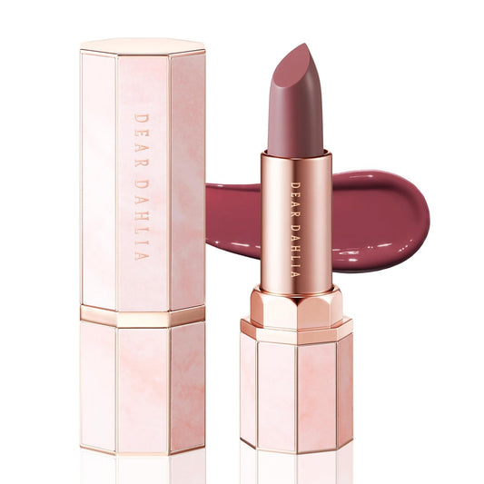 DEARDAHLIA Lip Paradise Sensual Lip Glow (Diana) - Weightless Hydrating Vegan Lipstick with Glossy Finish, Natural Radiant Glow & Shea Butter Nourishment. 0.11 oz