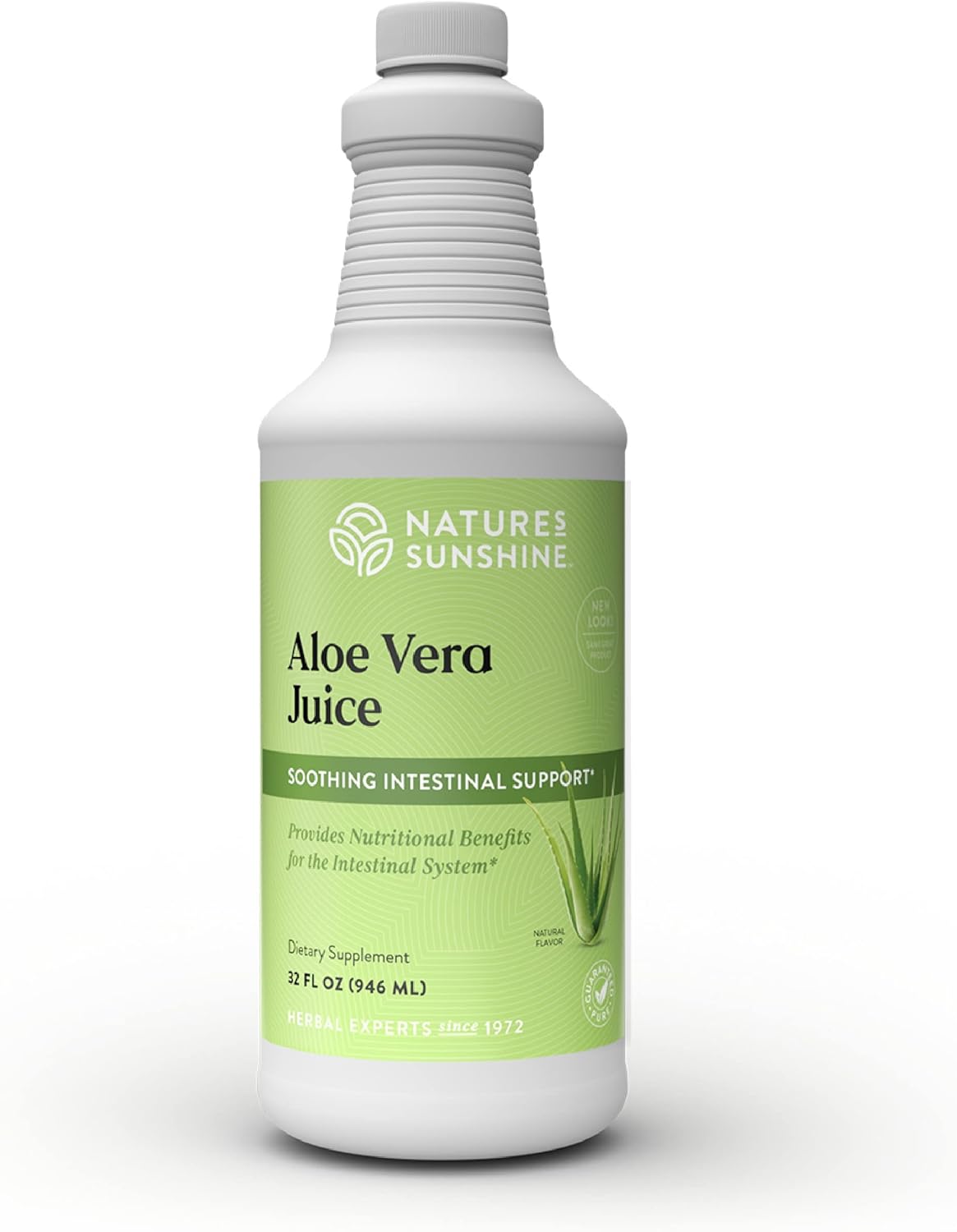 Nature's Sunshine Aloe Vera Juice 32 Fl Oz