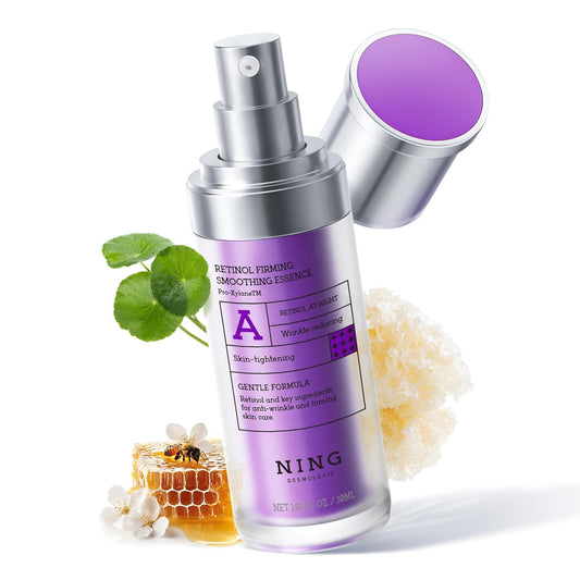 Retinol Serum for Face with 300PPM Retinol, Peptides – Firming, Anti Aging & Wrinkle Peptides Serum for Face - Korean Skincare for Smoothing & Hydrating, Ideal for Beginners|1.01 fl.oz