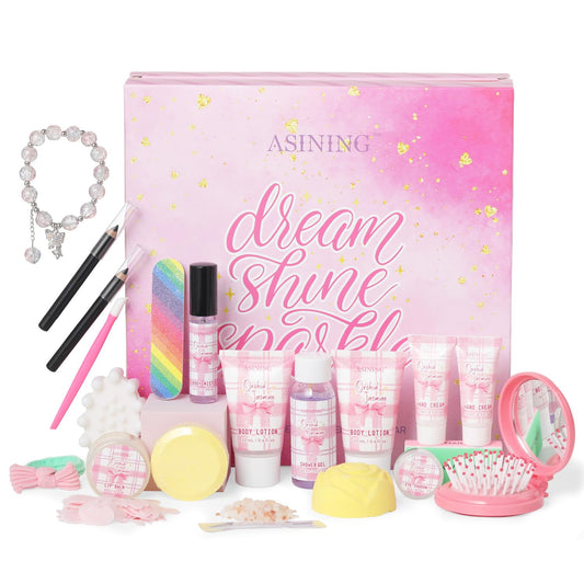 24 Day Beauty Care Advent Calendar, Makeup & Cosmetic Surprises, Birthday Gifts for Women Gift Sets, Cosmetics Gift Baskets for Women Teens Girlfriend Daughters Mothers Day Gifts