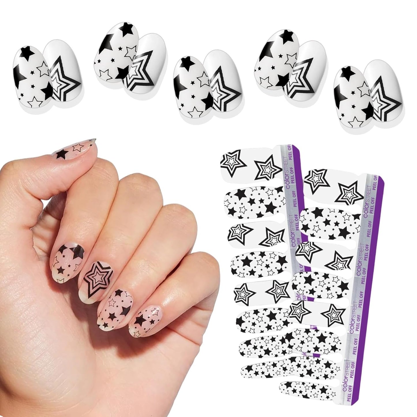 Color Street Shoot for the Stars Nail Strips