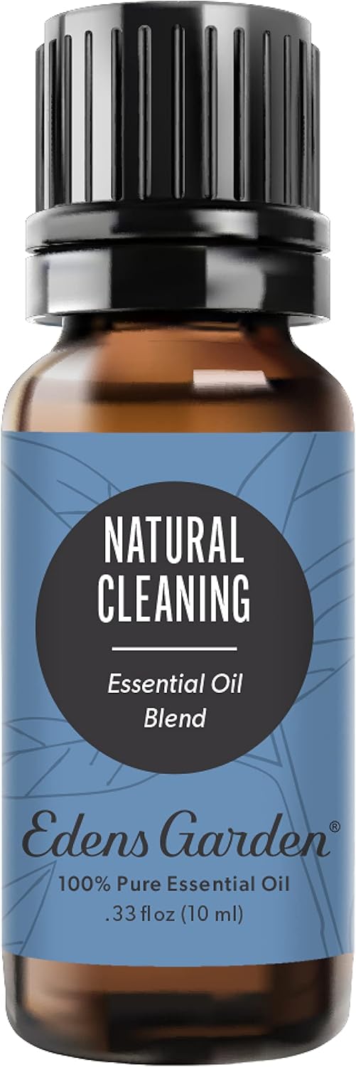 Edens Garden Natural Cleaning Essential Oil Blend- 100% Pure Premium Grade, Undiluted, Natural, Therapeutic, Aromatherapy, The Best for Diffusing, Laundry, Humidifiers, Candle 10 ml (.33 fl oz)
