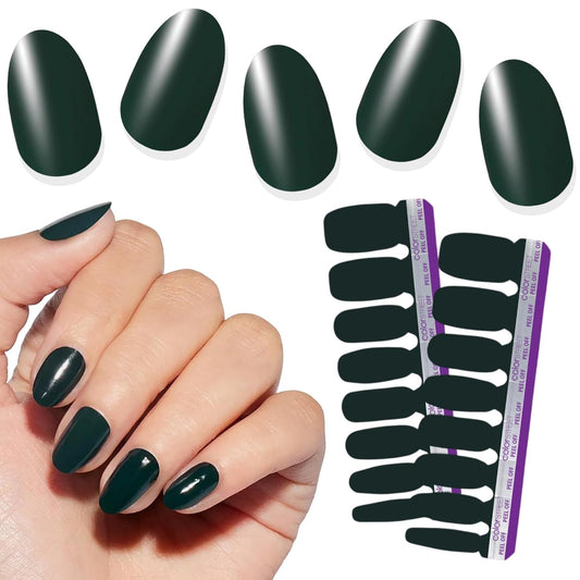 Color Street Midnight Moss Nail Strips