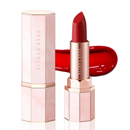 DEARDAHLIA Lip Paradise Sensual Lip Glow (Chloe) - Weightless Hydrating Vegan Lipstick with Glossy Finish, Natural Radiant Glow & Shea Butter Nourishment. 0.11 oz