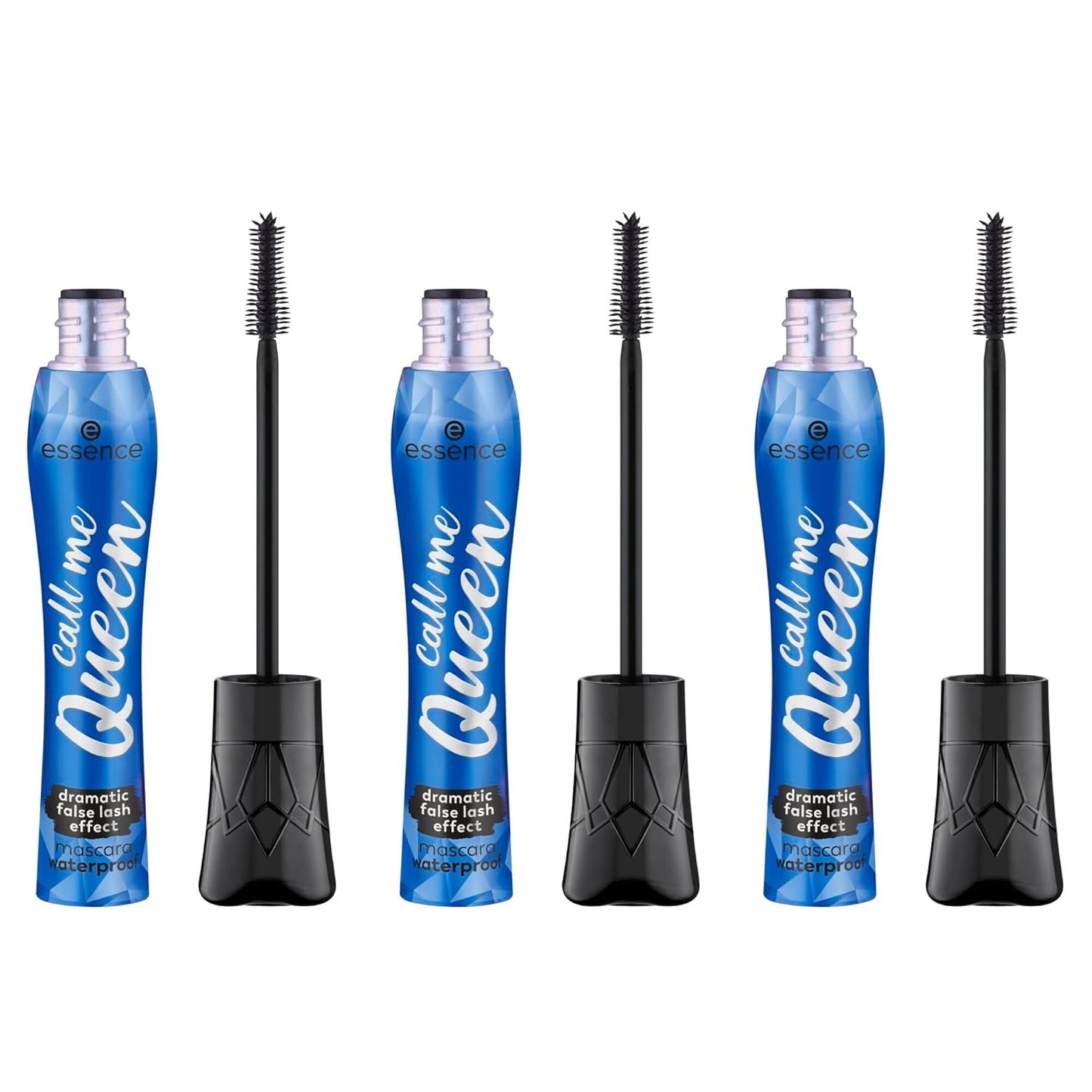 essence | Call Me Queen Dramatic False Lash Effect Waterproof Mascara (3 Pack) | Bold Volume & Length | Vegan & Cruelty Free
