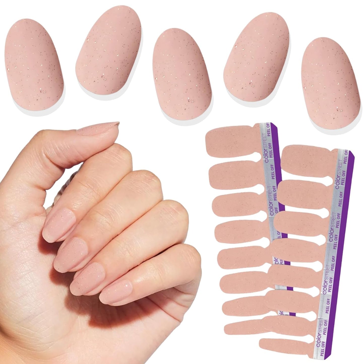 Color Street Vanilla Romance Nail Strips