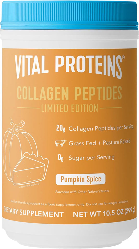Vital Proteins® Pumpkin Spice Collagen Peptides, 20g Collagen Peptides, Healthy Hair, Skin, Nails & Joints