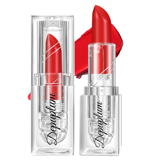 Halloween Red Lipstick Matte Body Painting Stick for Women Waterproof Long Lasting Lip Stick Gothic Zombie Vampire Cosplay Cruelty Free Lipstick, DU-Red