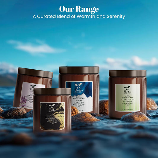 Vanilla Cinnamon Soy Jar Candle – 6.3oz Handmade Scented Candle for Stress Relief – Non-Toxic, Long-Lasting & Odor Eliminating – Aromatherapy Gift for Home, Spa, Birthday, Couple