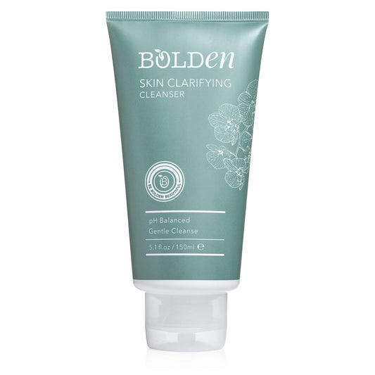 BOLDEN Skin Clarifying Cleanser | pH-balanced Sulfate-free Foaming Gel Cleanser for Oily and Blemish-prone Skin | 5.1 Fl Oz