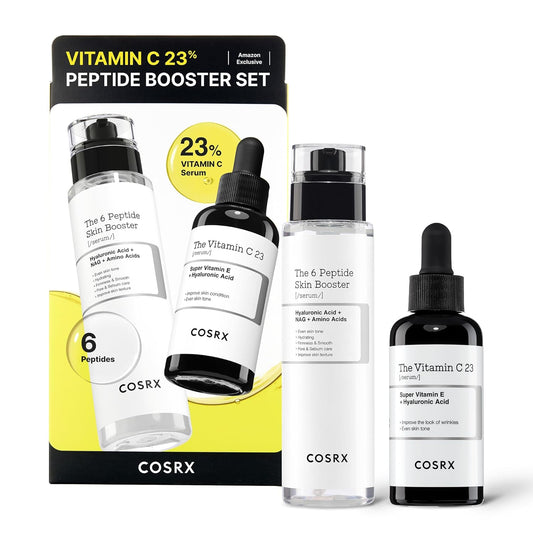 COSRX Vitamin C 23% Peptide Booster Set - ND Exclusive - Korean Skin Care, Gift Sets, Vitamin C Serum, Face Serum