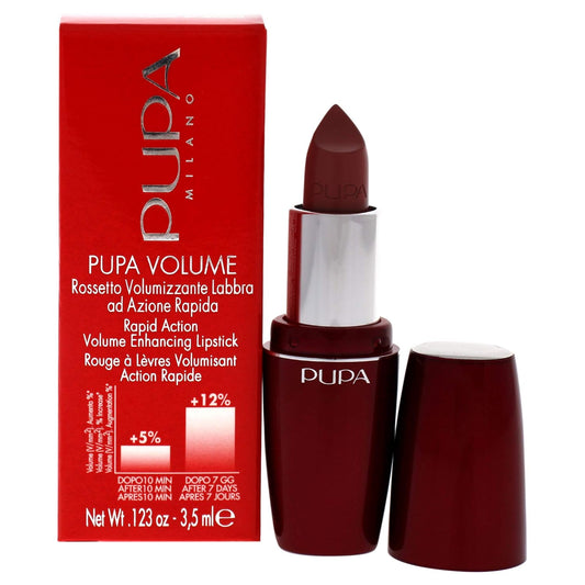 Pupa Milano Pupa Volume Fast-Action Lipstick - 100 Nude for Women - 0.123 oz Lipstick