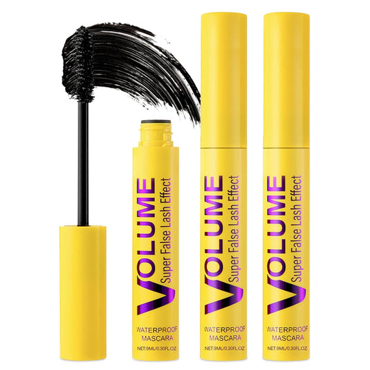 Bubble Mascara,Smudge-Proof,Clump-Proof, Waterproof Formula Creates Thick, Well-Defined Lashes and Enhances The Natural Look, Can be Layered to Boost Curl (2Pcs)