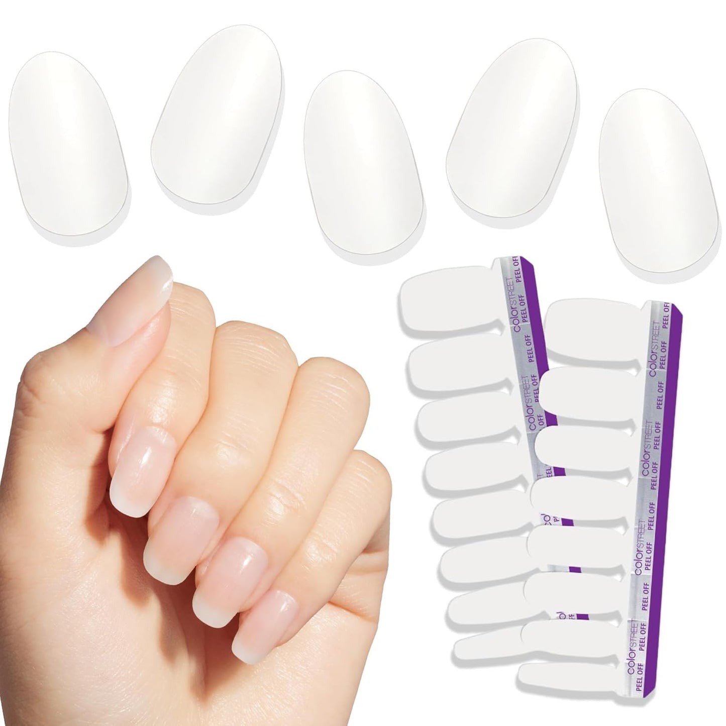 Color Street Clear as Day Nail Strips