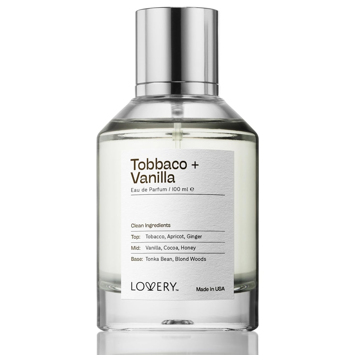 LOVERY Tobacco Vanilla Perfume, Inspired by T F.ord Tobacco Vanille, Long Lasting Perfume for Women & Men, Clean Fragrance Perfume Spray, Vegan Perfumes for Mom Womens Birthday Gifts - USA