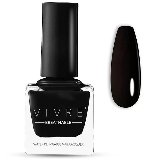 VIVRE Cosmetics Quick Dry Shiny Halal Nail Polish - Vegan, Non-Toxic, Long Lasting, Breathable & Water Permeable