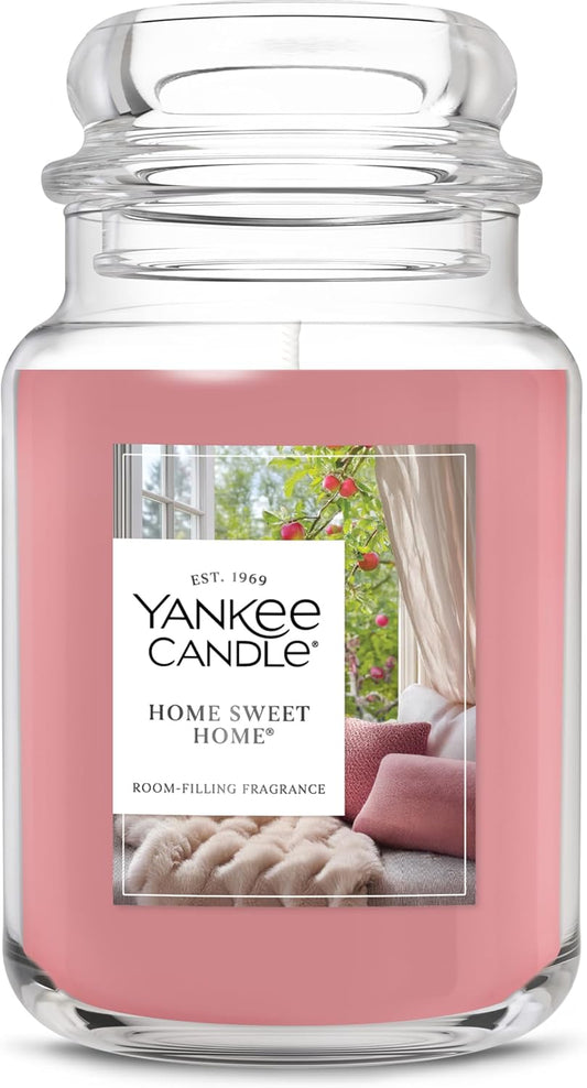 Yankee Candle, Home Sweet Home Fall Scented Candle, 22oz Large Jar with up to 150 Hour Burn Time