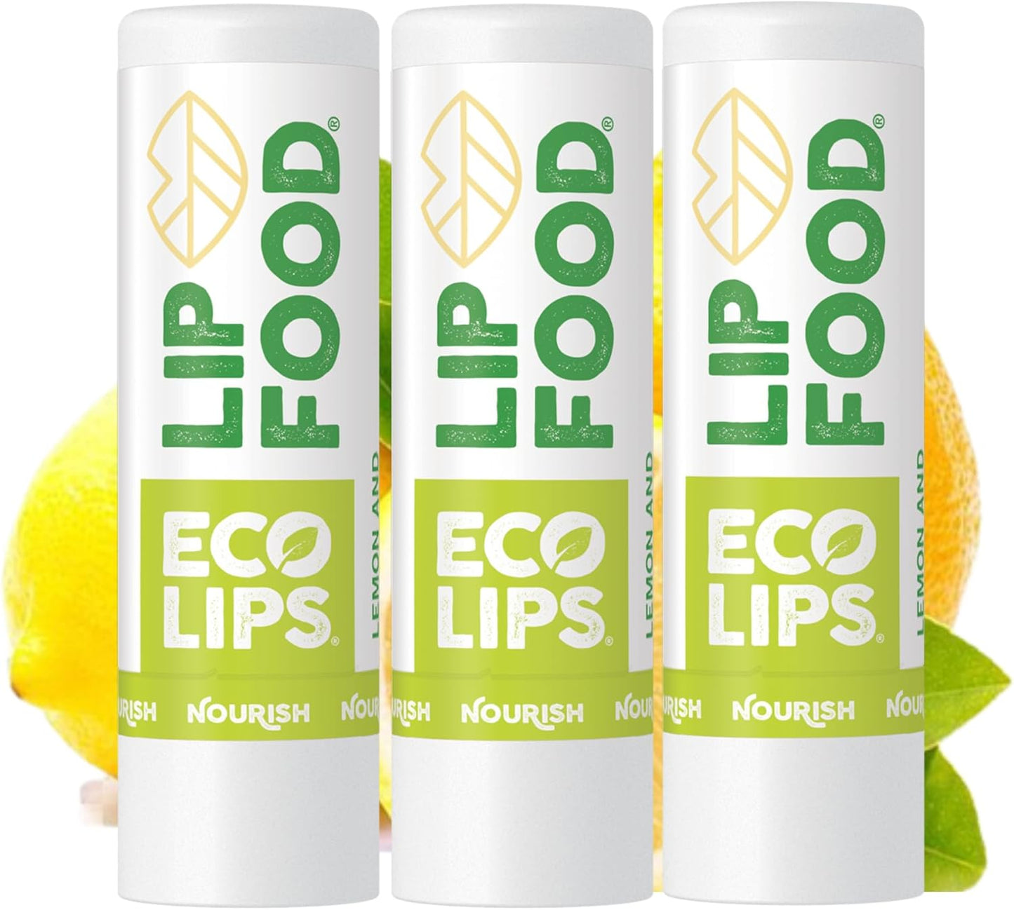 Eco Lips Lip Food - Nutrient Dense & Organic Lip Balm (Nourish)