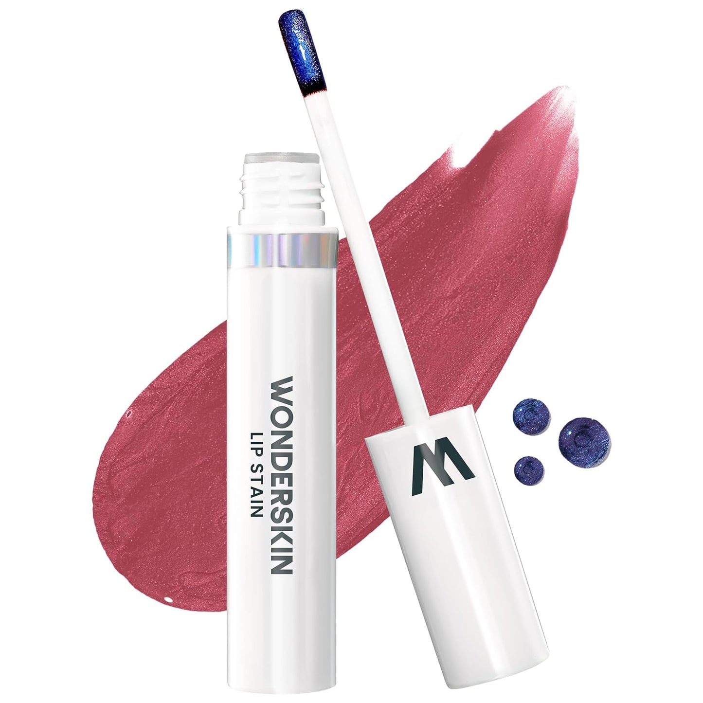 Wonderskin Wonder Blading All Day Lip Stain Peel Off Masque - Long Lasting, Waterproof and Transfer Proof Pink Lip Tint, Matte Finish Peel Off Makeup (Charming Masque)
