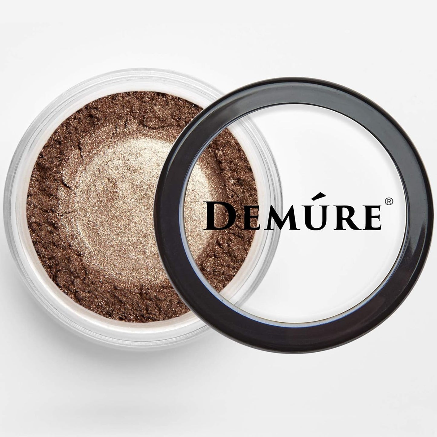 Demure Mineral Make Up (Brownstone Sparkle) Shimmer Eyeshadow, Loose Powder, Glitter Eyeshadow, Eye Makeup, Professional Makeup