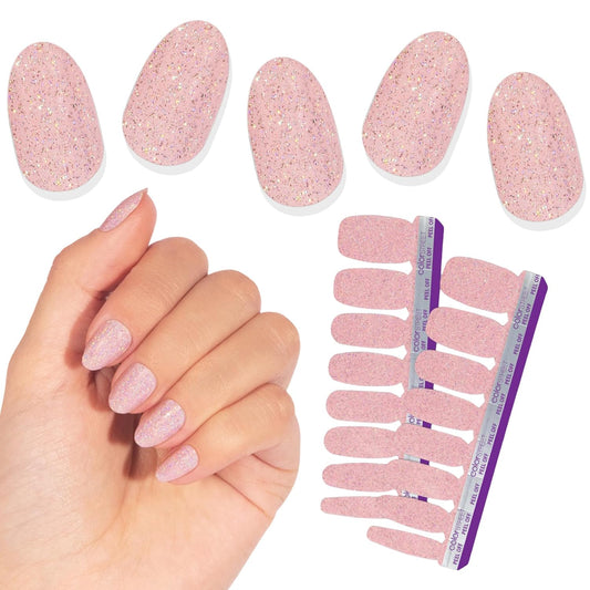 Color Street Blushing in Flushing Nail Strips