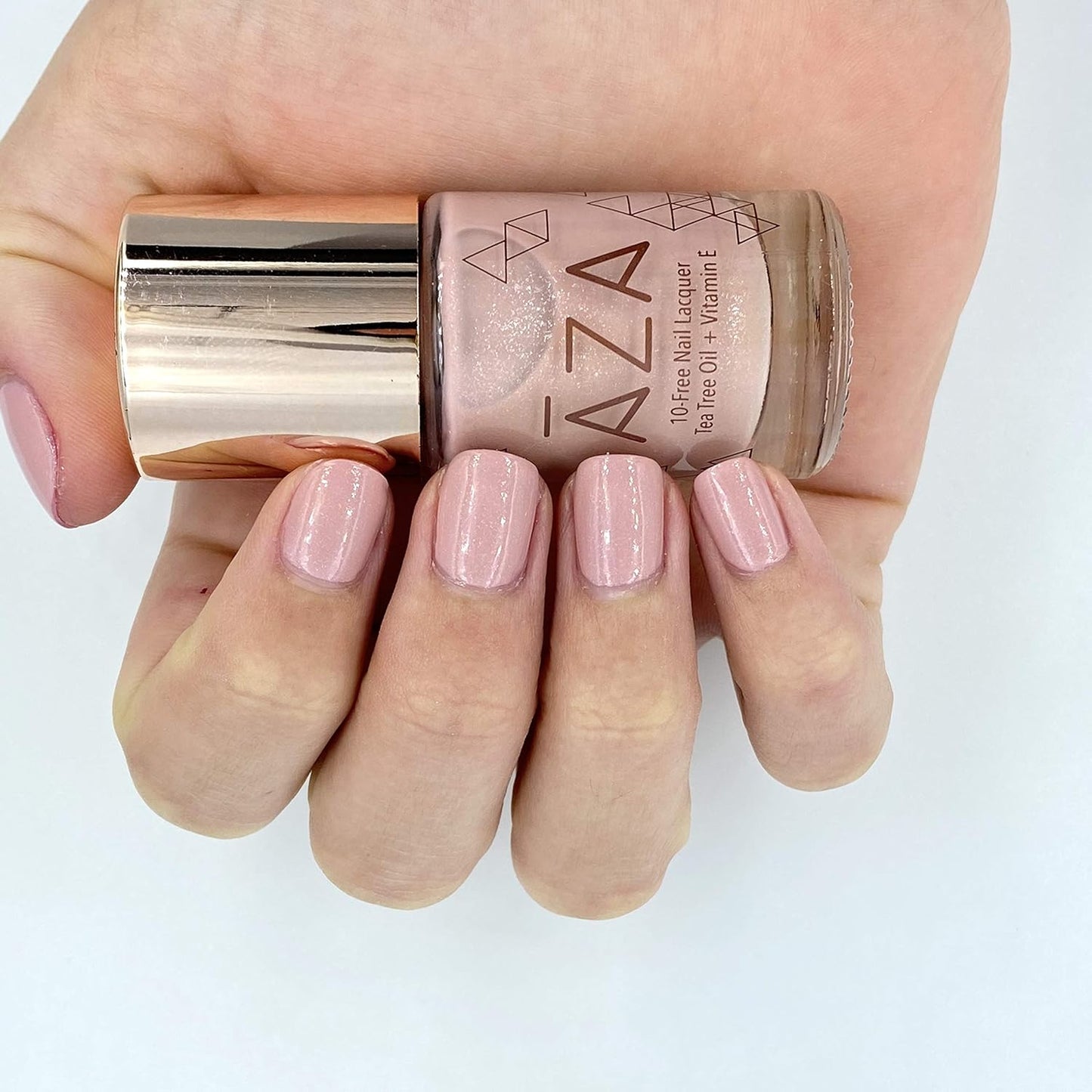 AZA Nail Polish - Vegan, 10-Free, Cruelty-Free, Non-Toxic, Chip Resistant, Made in USA, Mauve Pink, Gorgeous Shades (Mauvelous)