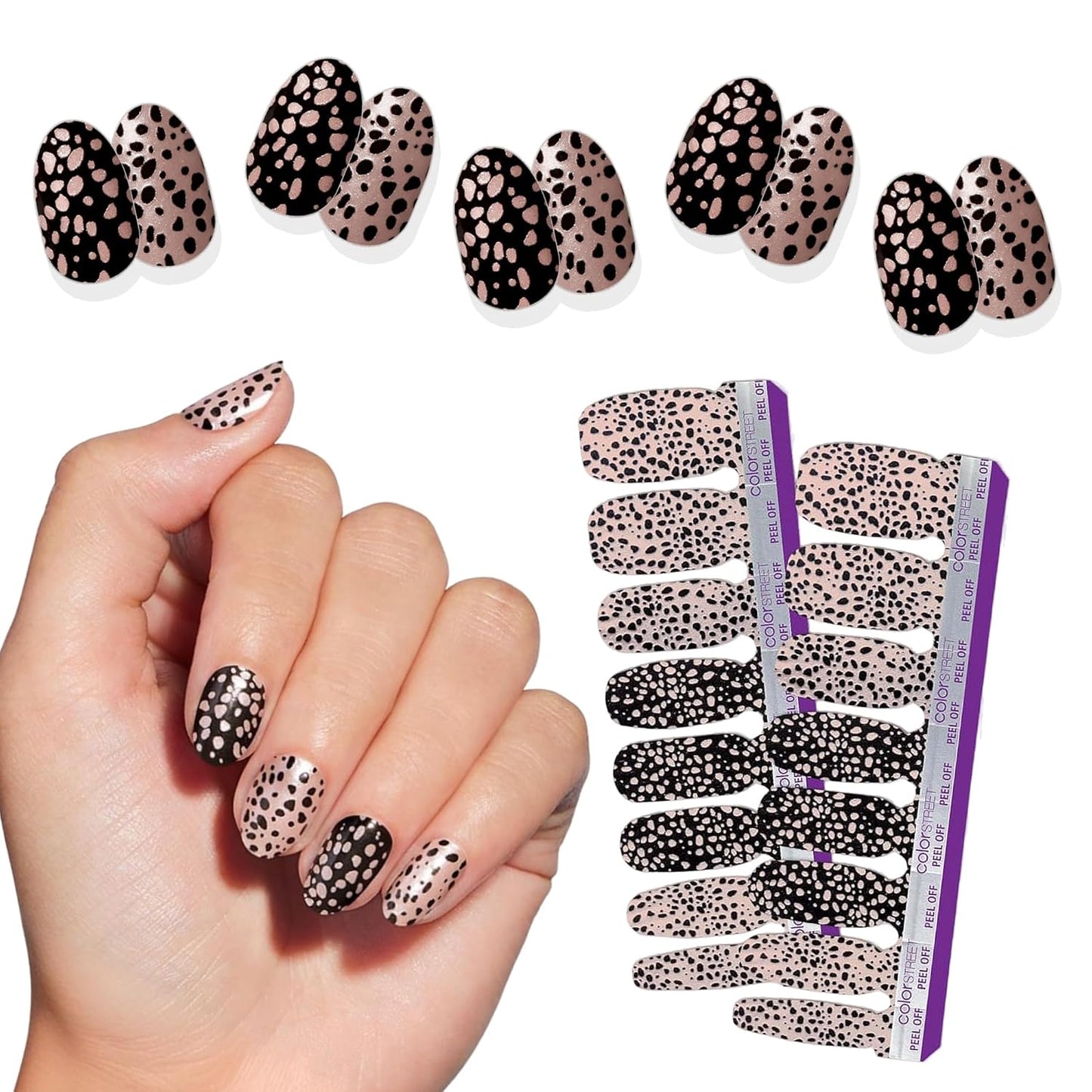 Color Street Cheetah Spots Nail Strips