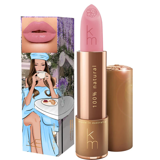 Karen Murrell - Natural Lip Stick - Lipstick 16 Lavender Laughter - Violet Lipstick - Matte Finish, 100% Natural Ingredients, Moisturizes & Hydrates Lips - Paraben & Cruelty Free