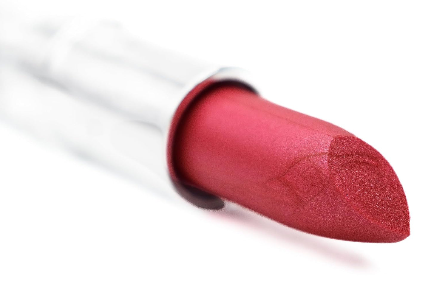 Red Fantasy Pearlescent Shimmering Deep Raspberry Pink Lipstick Color Moisturizing Paraben Free, No Animal Testing & Cruelty Free Lip Makeup Color