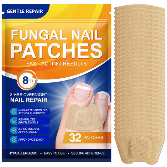 Nail TreatmentFungal Nail Patches For Toenails 32patches, Restore The Nails’ Natural Strength And Clarity.