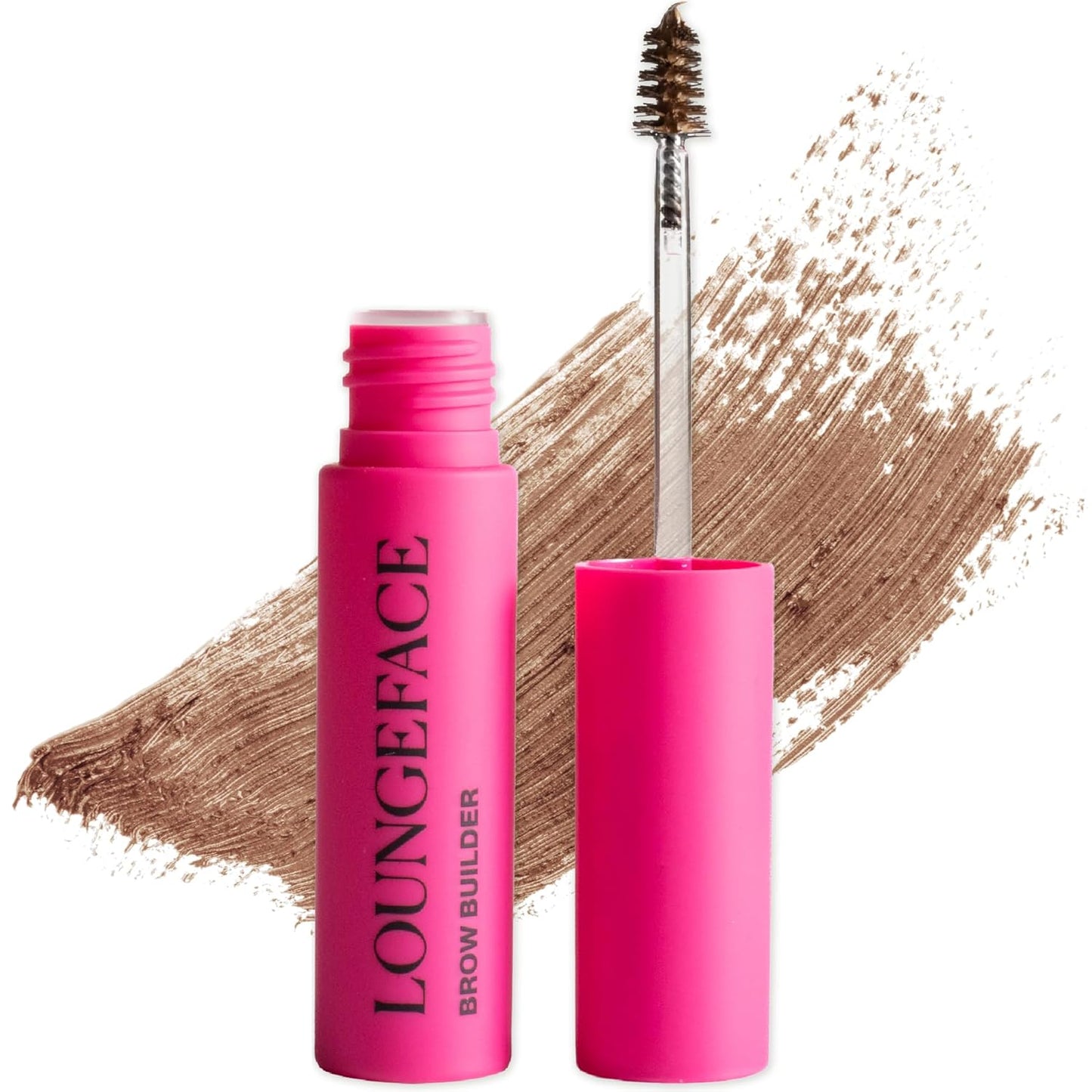 Brow Builder - Cream Gel Formula: Instant Lift, Natural Full Look, Super Quick, Pigment & Hold - Tapered Precision Wand - Vegan & Cruelty Free Beauty, Eyebrow Tint, Makeup Women (Brown)