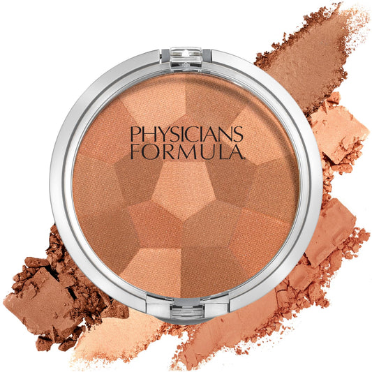 Physicians Formula Powder Palette Multi-Colored Blush, Silky Smooth Formula, Hypoallergenic, Blends Easily Without Irritation – Blushing Natural