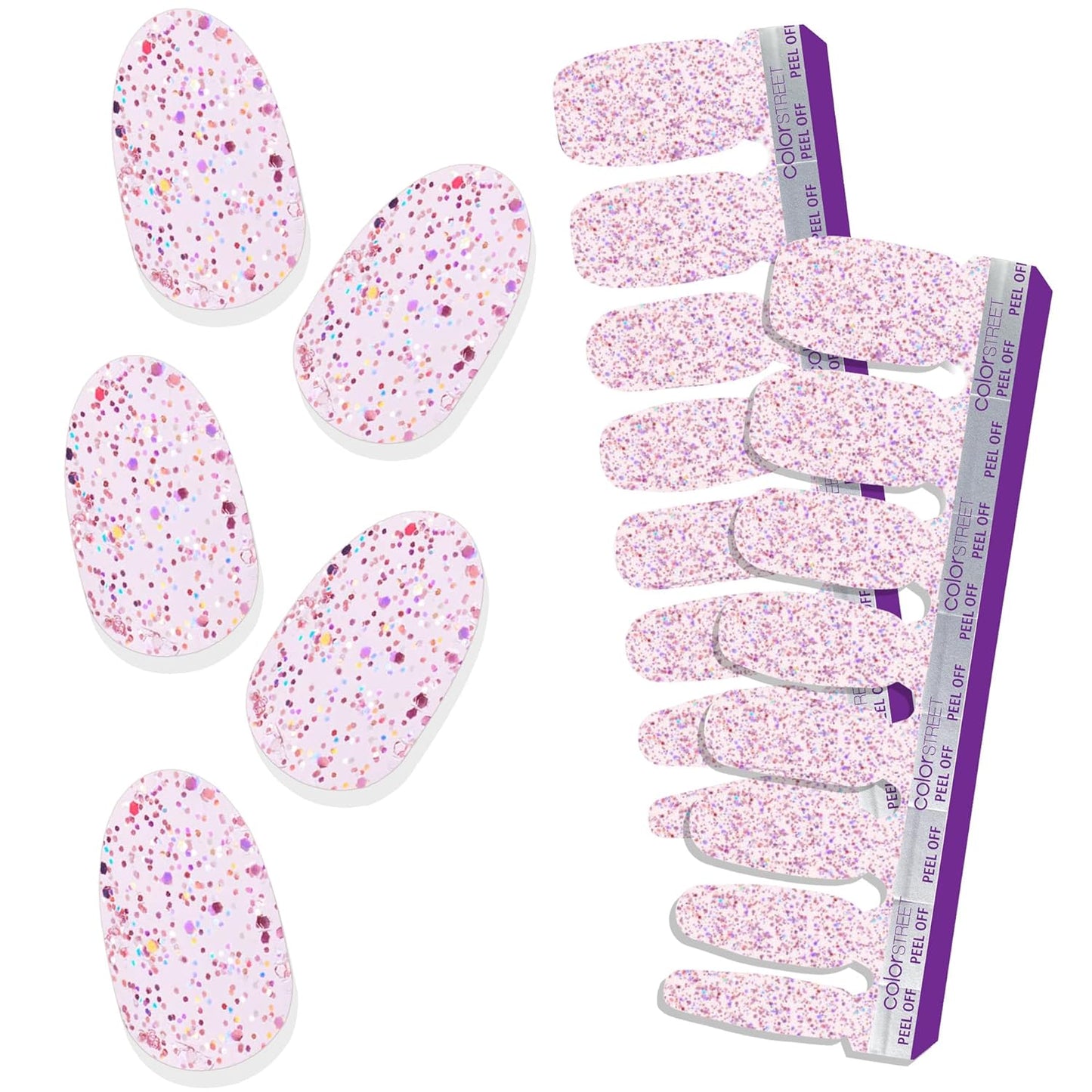 Color Street Shimmer Down Nail Strips