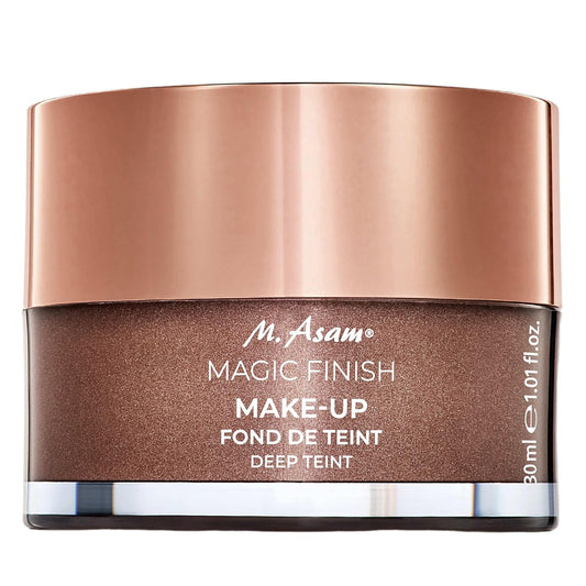 M. Asam Magic Finish Deep Teint Make-Up Mousse (1.01 Fl Oz) – 4in1 Primer, Foundation, Concealer & Powder With Buildable Coverage, Hides Redness And Dark Spots, Vegan, For Deeper Skin Tones