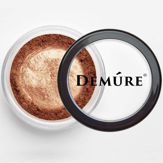 Demure Mineral Make Up (Copper) Eye Shadow, Shimmer Eyeshadow, Loose Powder, Glitter Eyeshadow, Eye Makeup, Professional Makeup