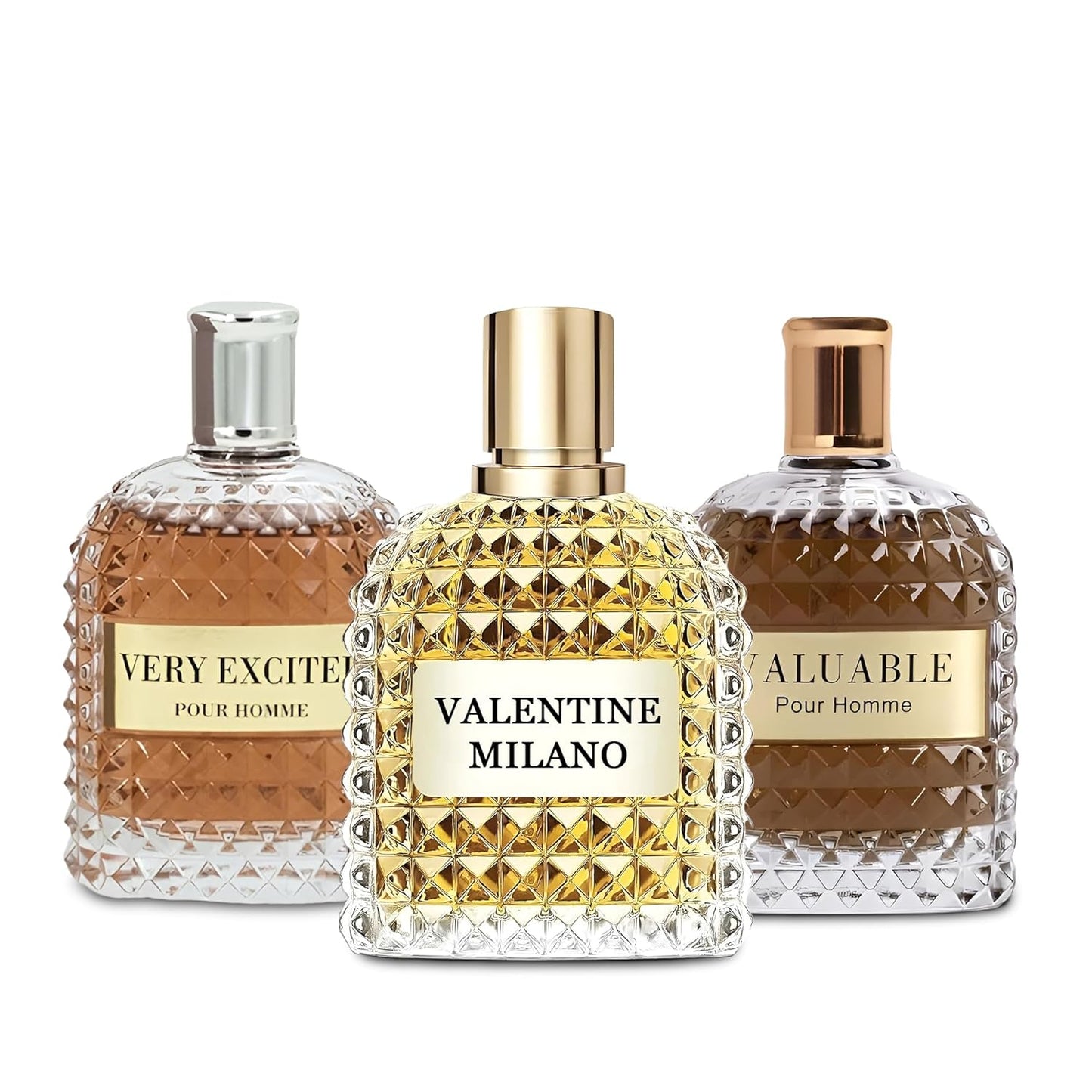 Men's Cologne Valentine Set Wonderful Multi Scent Eau de Toilette Natural Spray Men's Perfume For all Day Used 100ML Each Bottle(Random 1PCS)