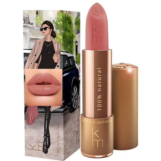 Karen Murrell - Natural Lip Stick - Lipstick 30 Driven - Nude Lipstick - Matte Finish, 100% Natural Ingredients, Moisturizes & Hydrates Lips - Paraben & Cruelty Free