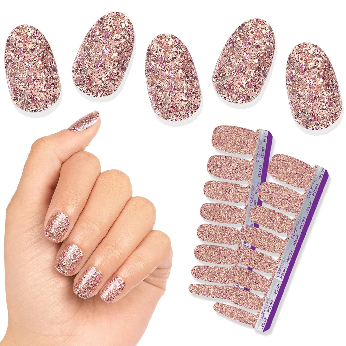 Color Street Tokyo Lights Nail Strips