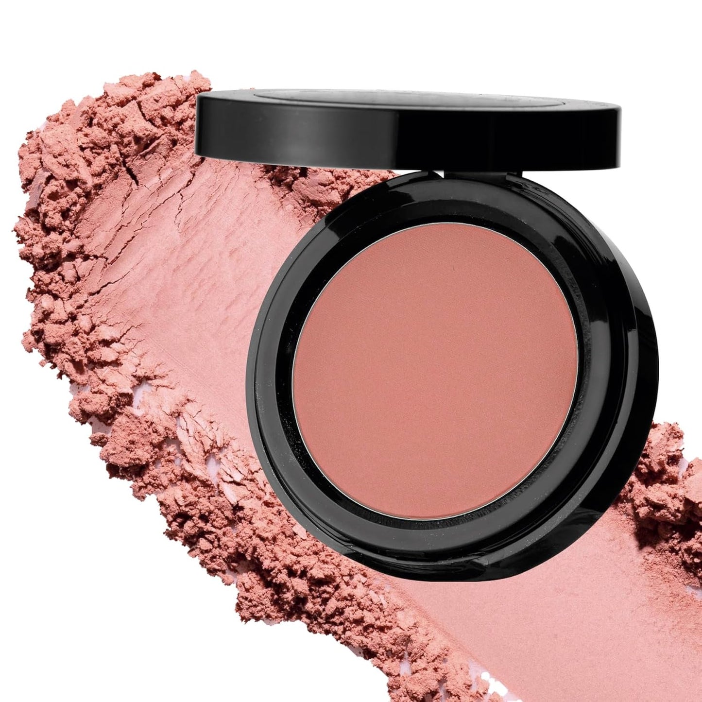 Sandstone Scandinavia Big Crush Blush – Hypoallergenic smooth powder blush for cheeks. Ultra fine color pigmentation and silky smooth texture - lightweight - blendable - lasts all day