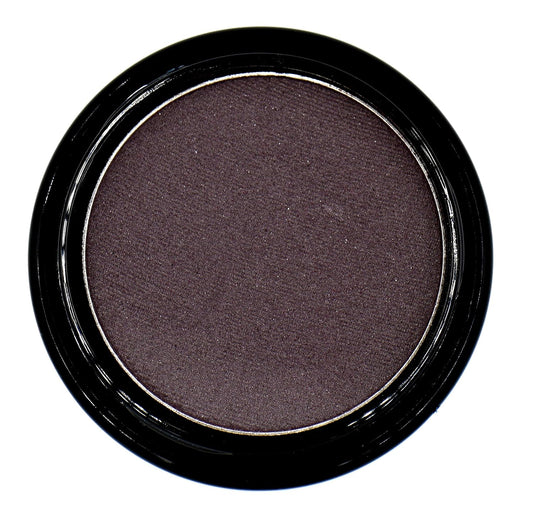 Smokey Plum Dark Purple Violet Brown Matte Opaque Pressed Powder Single Eyeshadow; Talc, Paraben & Cruelty Free
